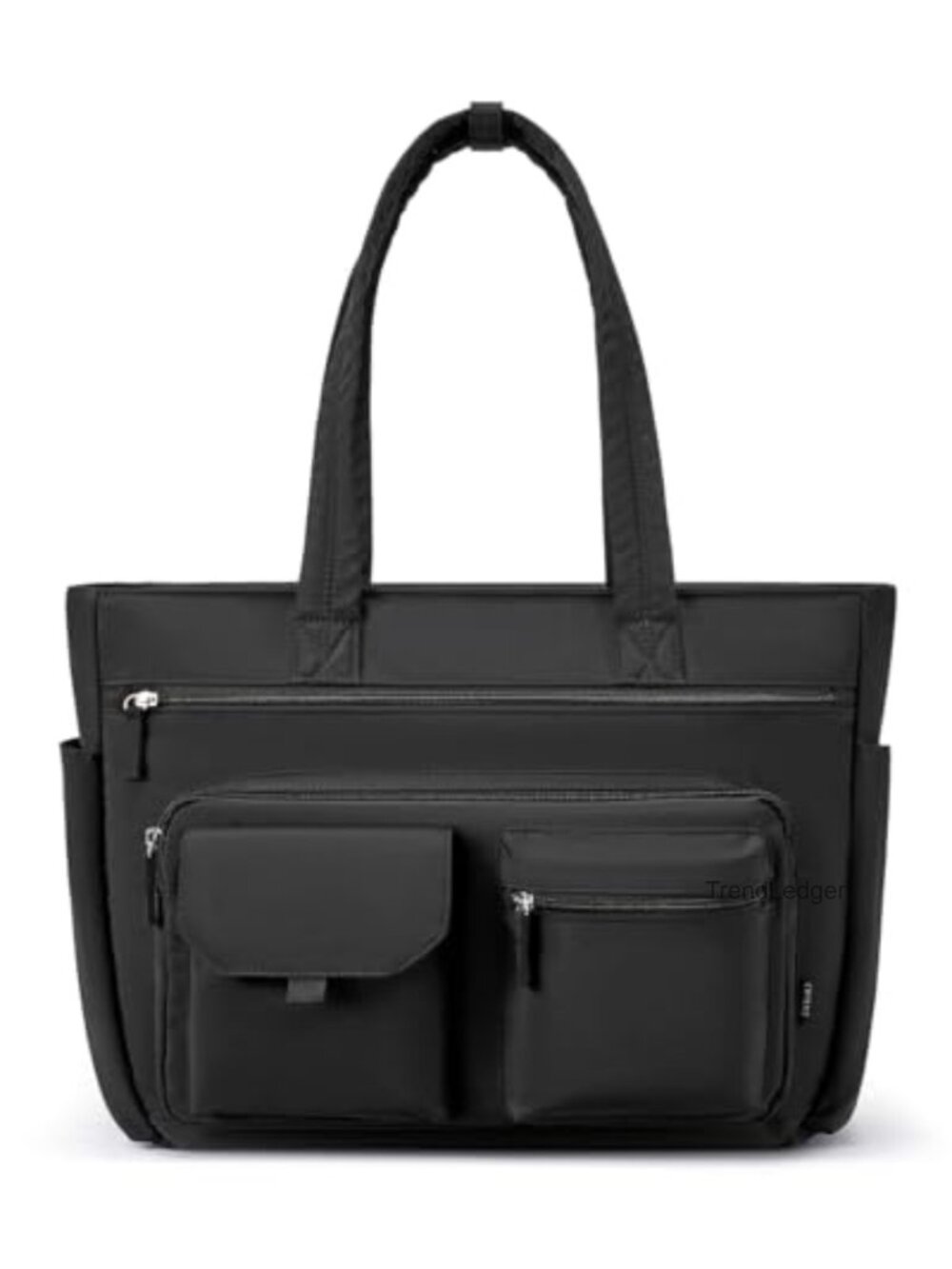 Large Tote Bag Women Shoulder Handbag with Compartments Zipper Pockets Work Gym